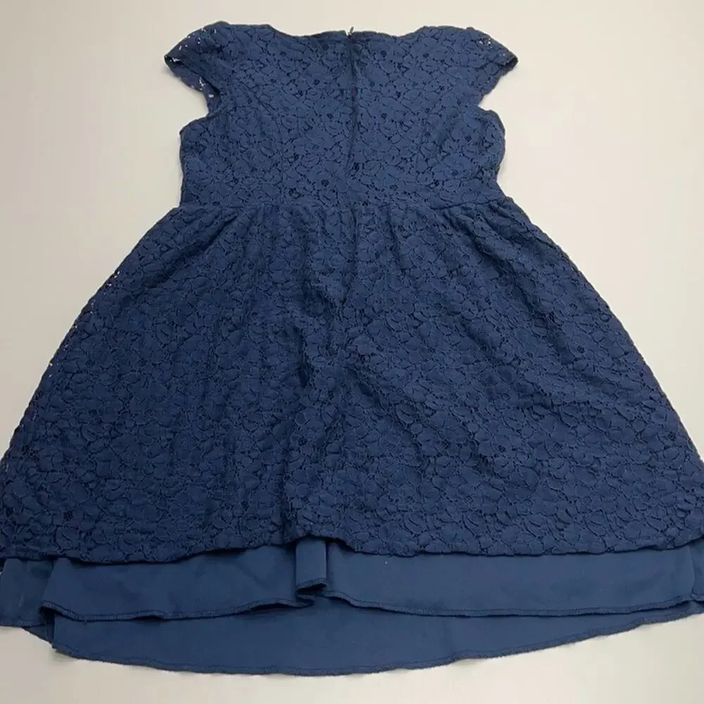 HEART SOUL Girls Medium Blue Party Dress Juniors